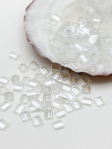 Бисер MIYUKI TILA beads, TL160, 5гр, прозрачный глянцевый. МЮ111